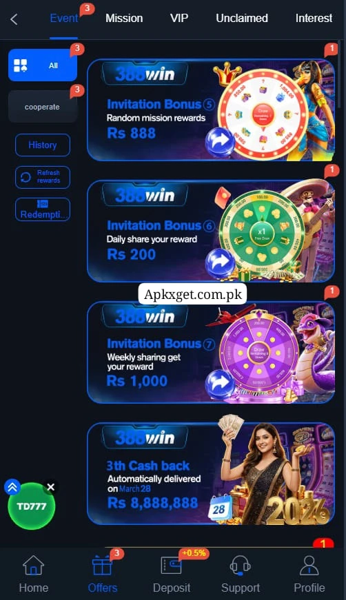 388Win latest Earning game