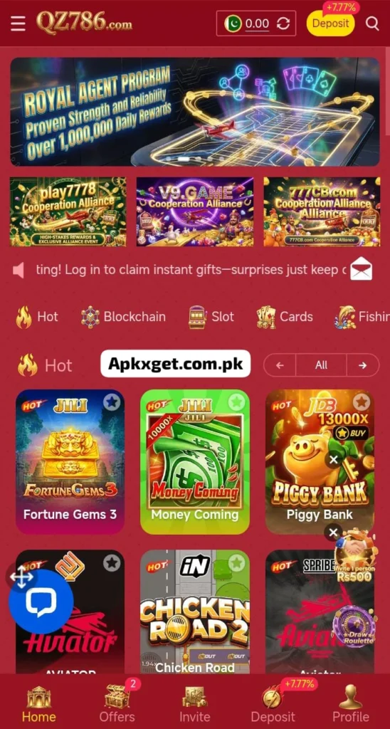 QZ786 Game New Earning Apk in Pakistan