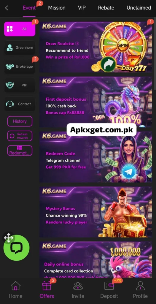 K6 download APK
