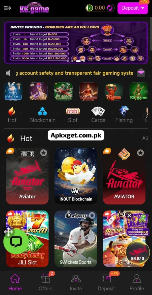 K6 Online apk