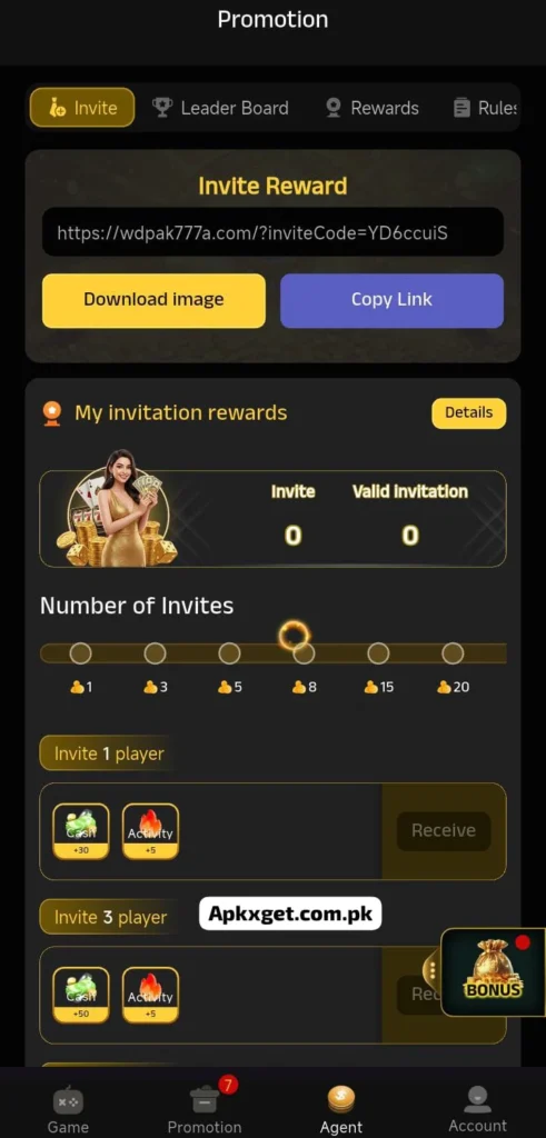 Wdpak777 App