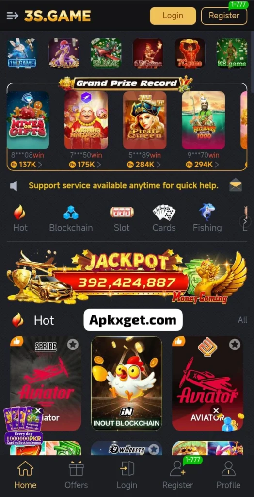 3S earning app