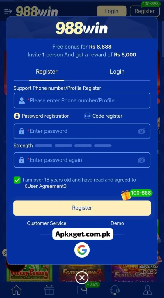 988win earning app 2026