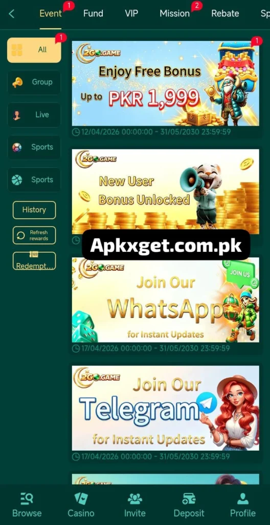 2Go Game APK