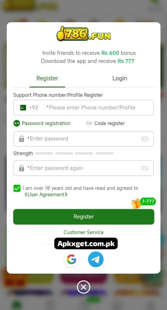 786fun earning apk
