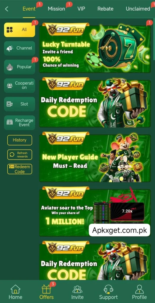 92fun latest earning apk