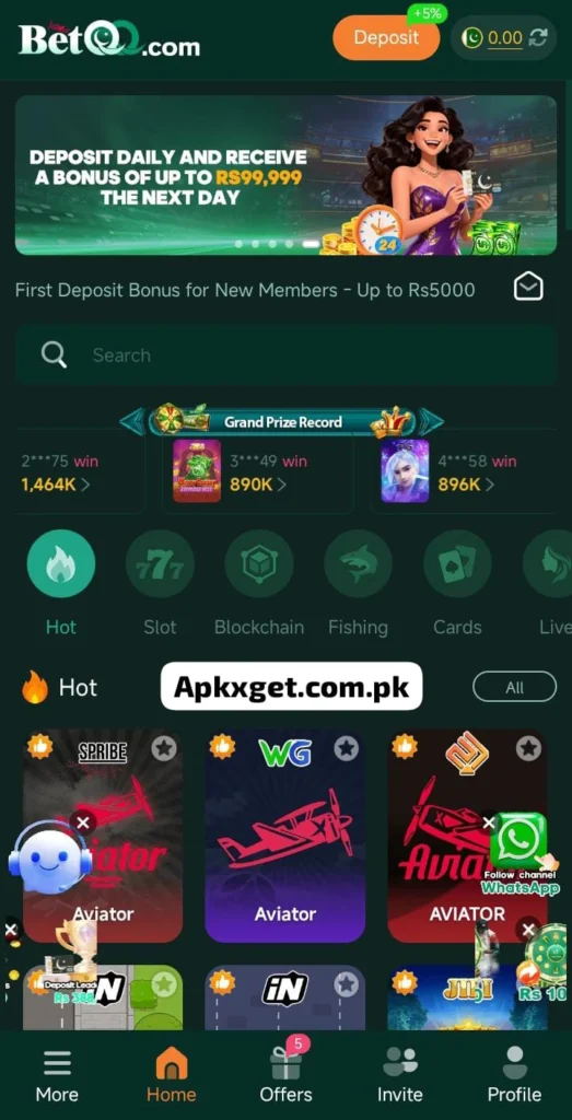 BetQQ latest earning apk in 2026
