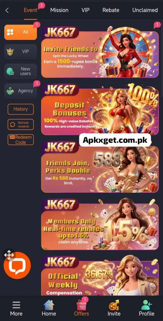jk 667 online game apk