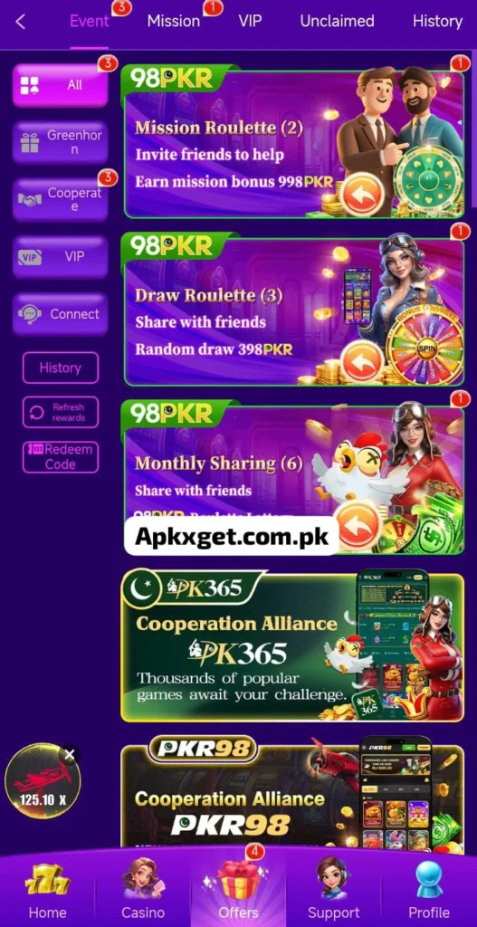 98PKR earning apk in 2026