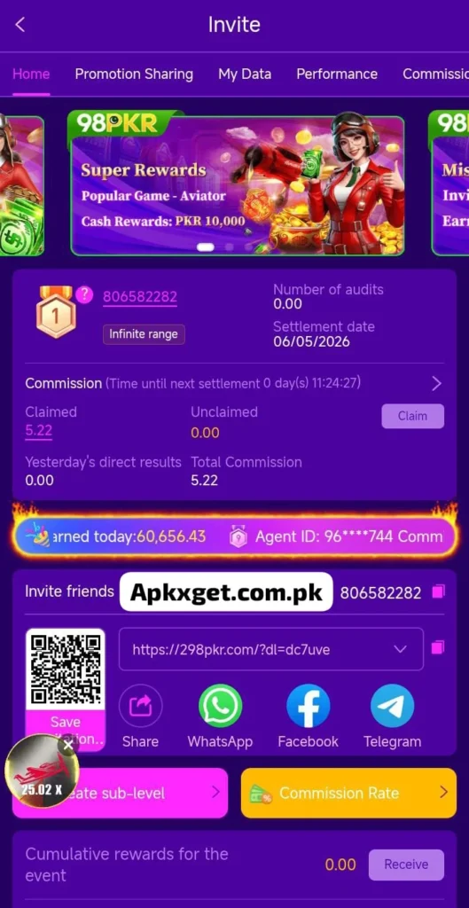98 PKR earning platform