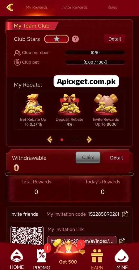 EK77 earning apk