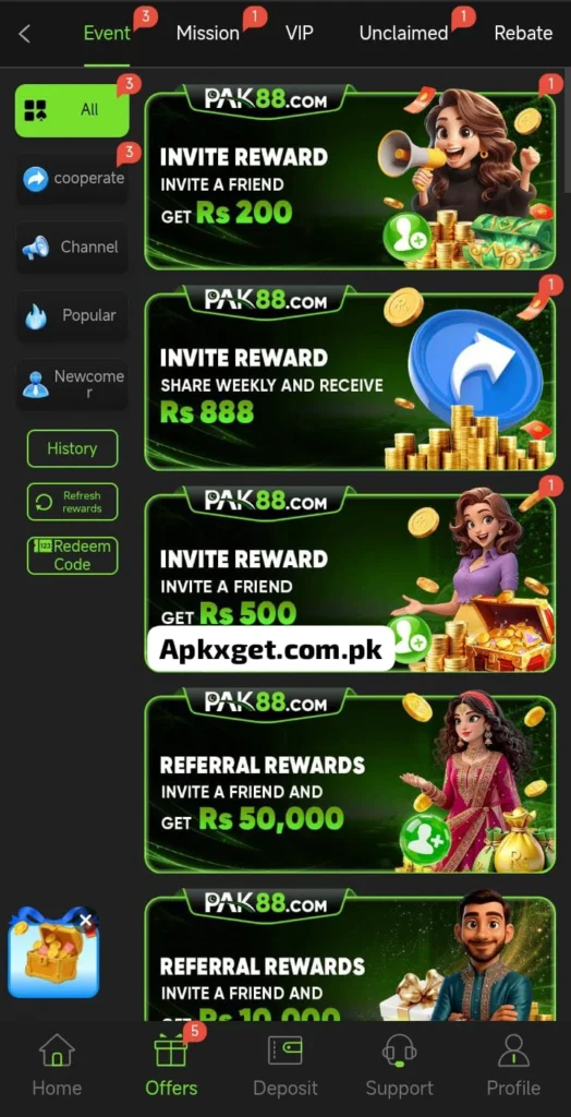 pak88 earning apk in pakistan 2026