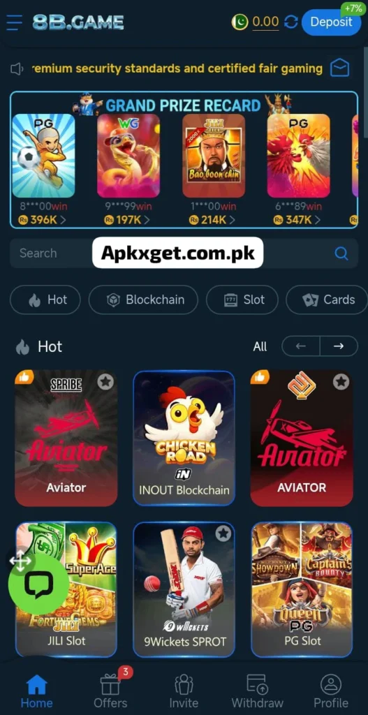 8B latest earning game