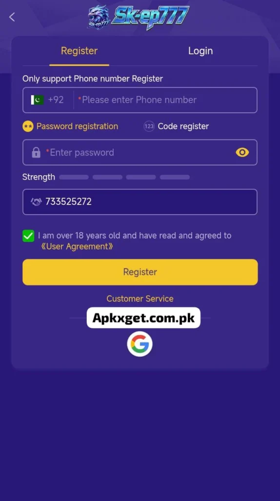 Skep777 online earning platform apk