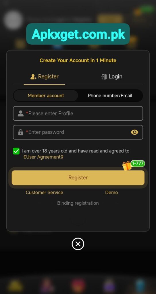 9J Game Login