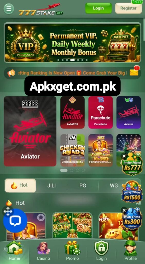 777STAKE Game Latest APK