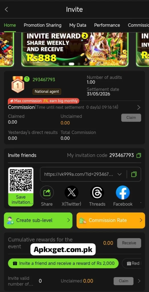 Vk999 game download apk