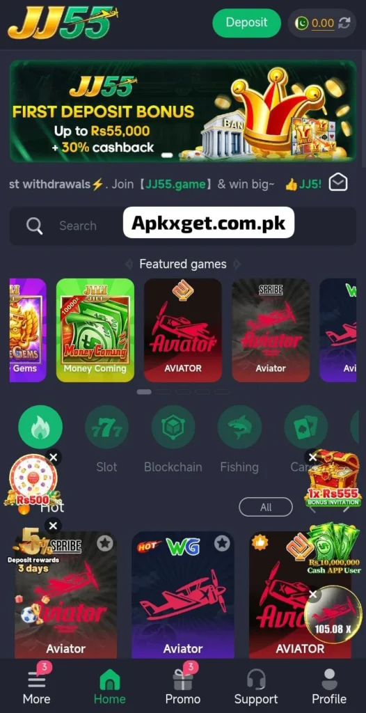 JJ55 game new earning platform in pakstan
