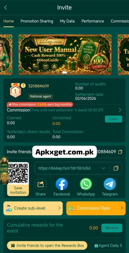 666EP Game Earning apk