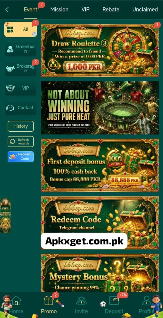 666EP Earning game in pakistan