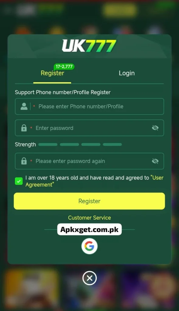 uk777 online game