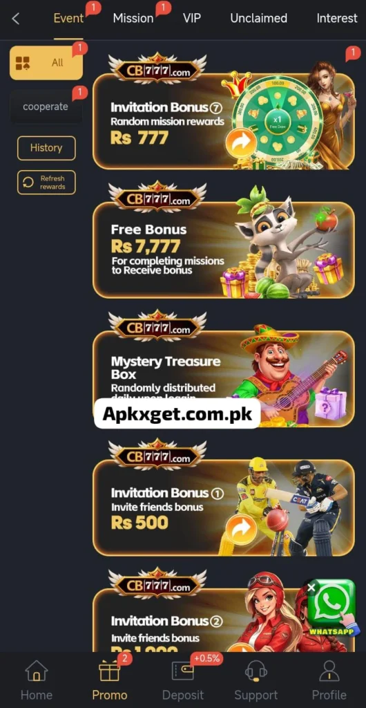 CB777 Game Apk