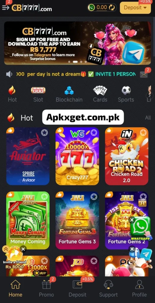 CB777 Game is latest version app in pakistan