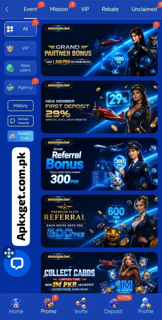 Slostake new earning platform in pakistan