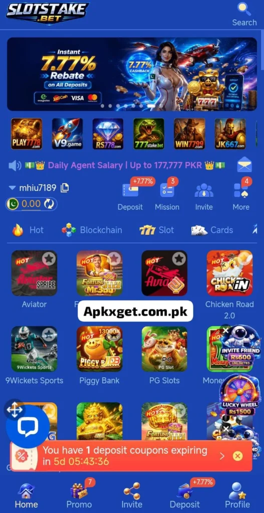 Slotstake download app in 2026