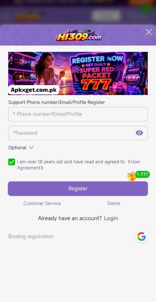 HI309 Game APK 2026
